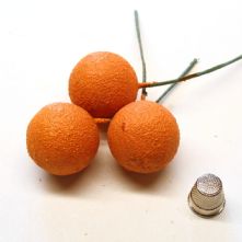 Vintage Medium Oranges x 3